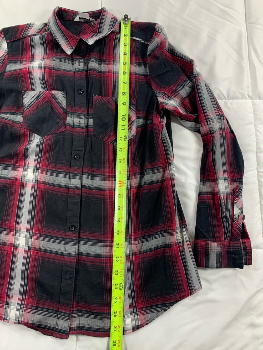 Pre loved REITMANS flannel womens size S - Picture 2 of 4